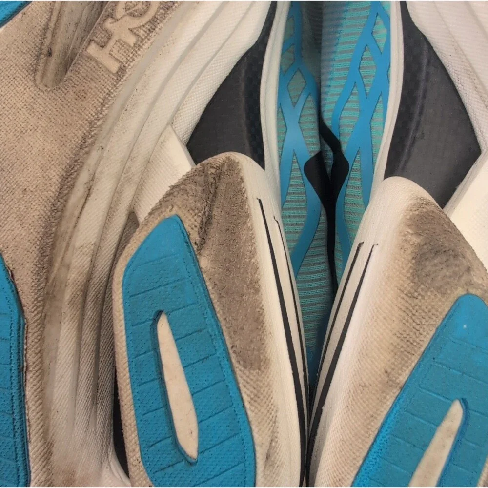 Hoka One One Cielo X1 2.0 Unisex M13 W14 Blue Running Sneakers 1162053 SKYW
